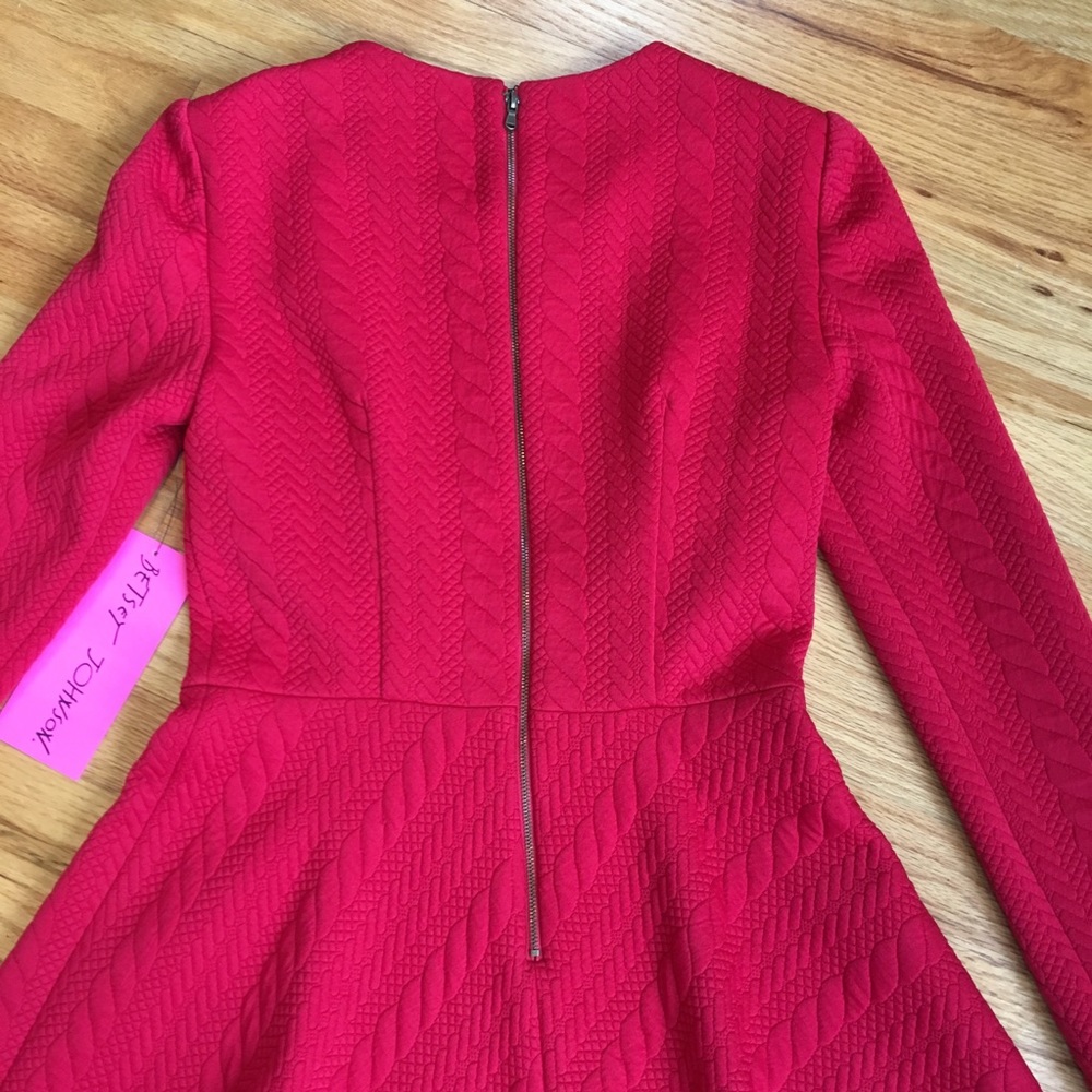 ❗️LAST ONE❗️Betsey Johnson Cable Knit Fit &Flare - Picture 5 of 8